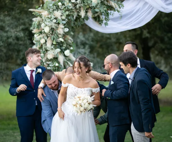 Wedding photo from Alessia & Lorenzo